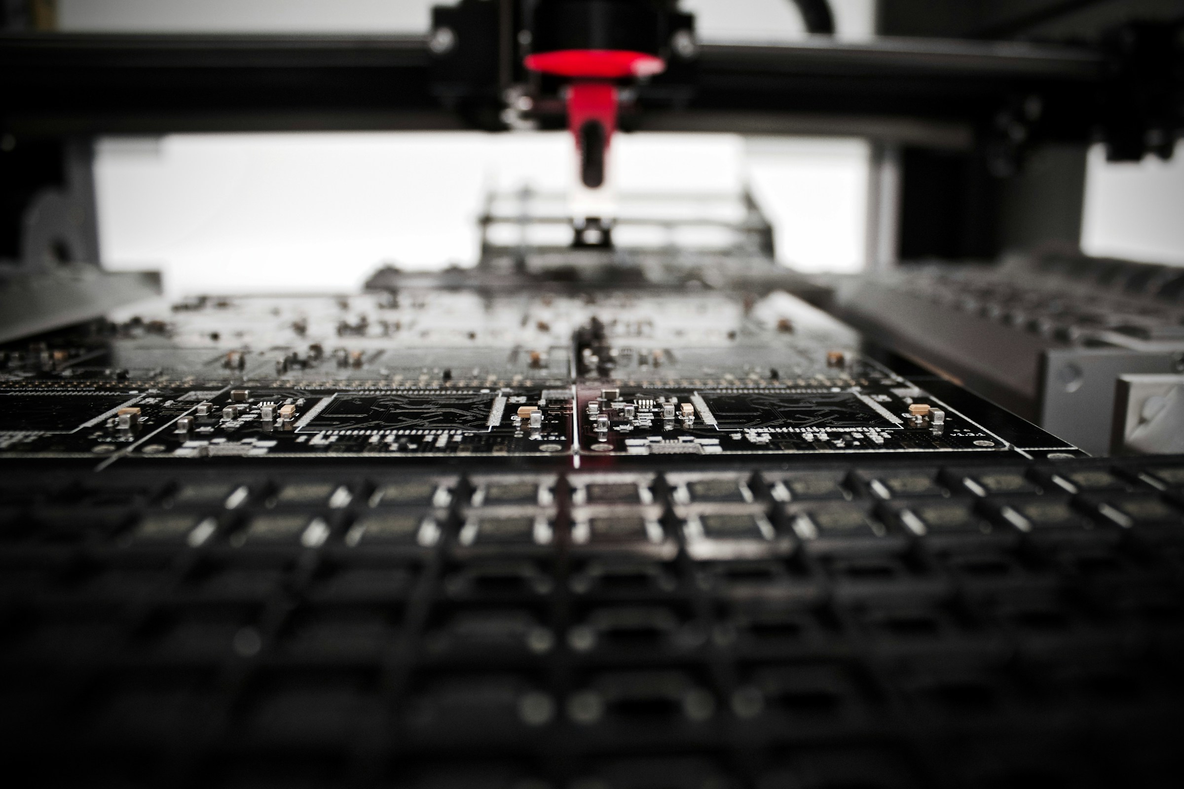 A close up of the production facility at the Bristol Robotics Laboratory